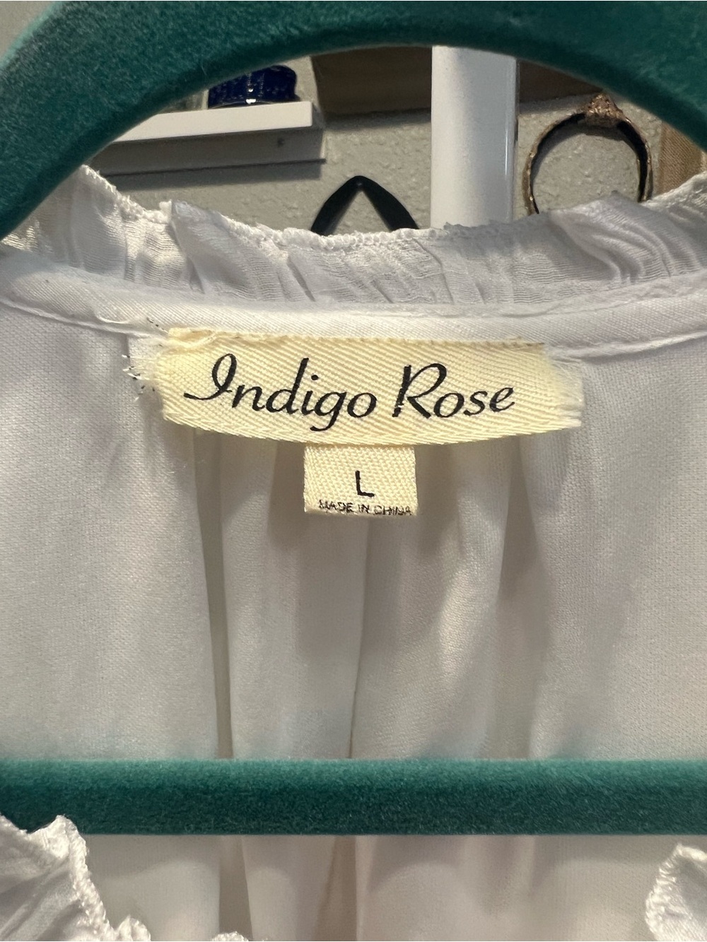 Indigo Rose White Sleeveless Eyelet Midi Dress - Picture 2 of 4